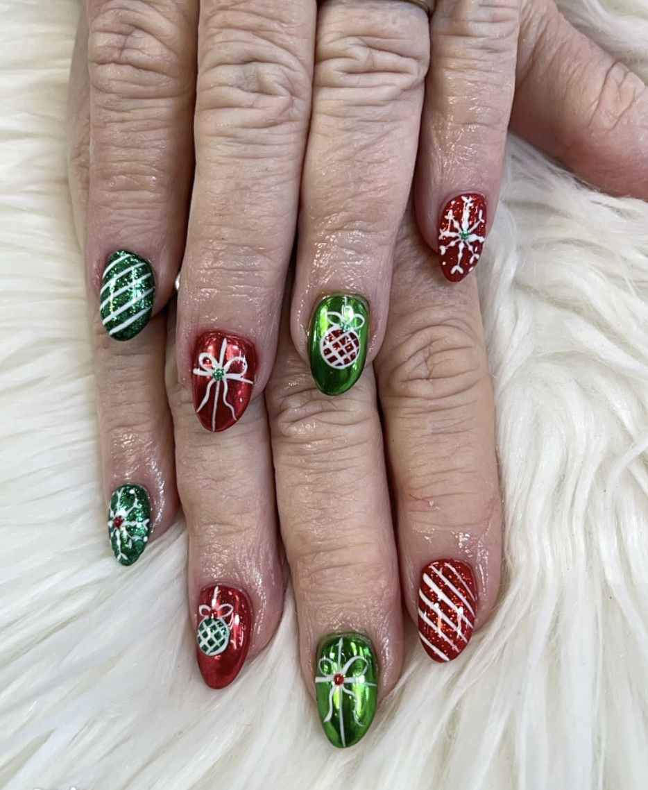 Gel nail design Star Nails & Spa