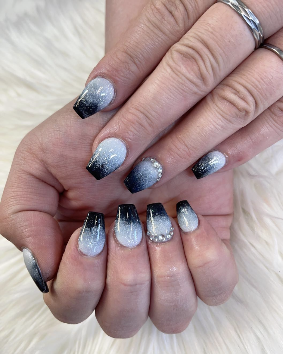 Ombre nail design